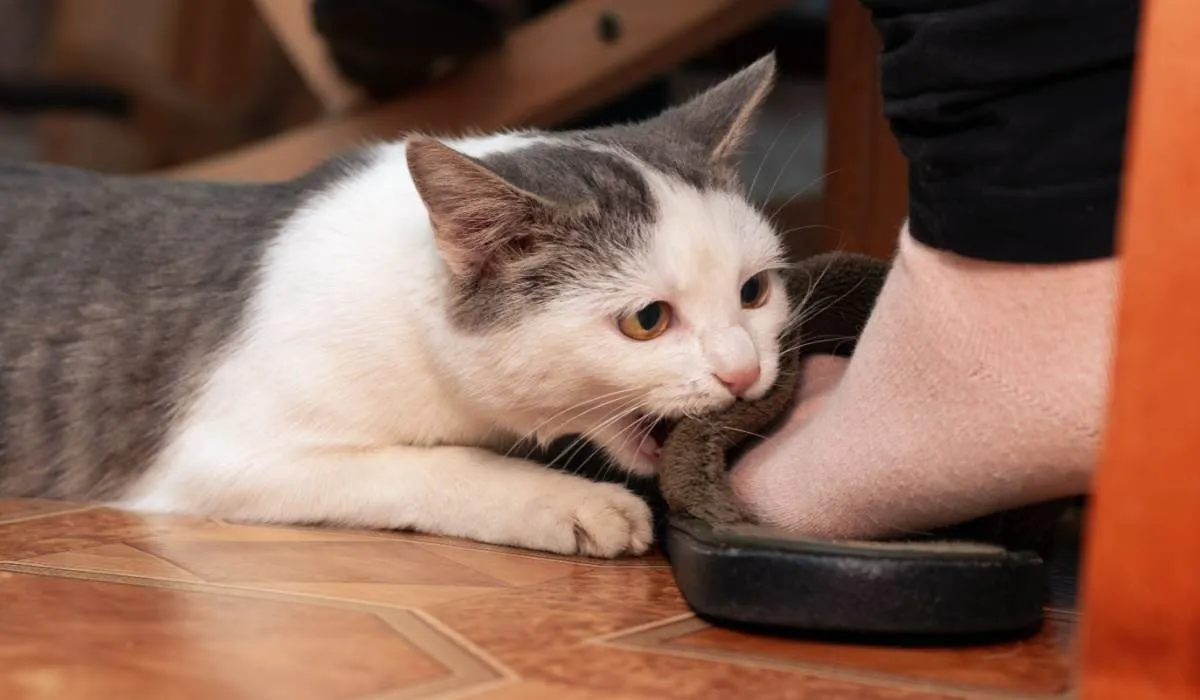 Why Does My Cat Attack My Feet?